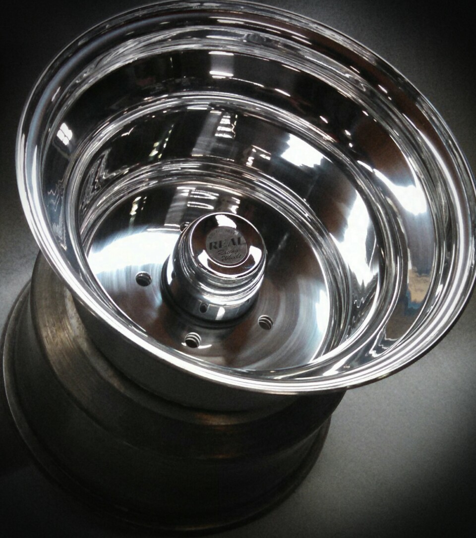 Chrome Center Cap Real Racing Wheels