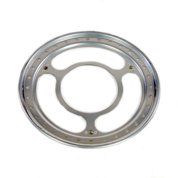 "15"" STEEL OBL CUSHION PUSHER SILVER"