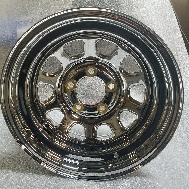 "15X8 5X4.75 4""BS D-WIND CHRM NBL IMCA"